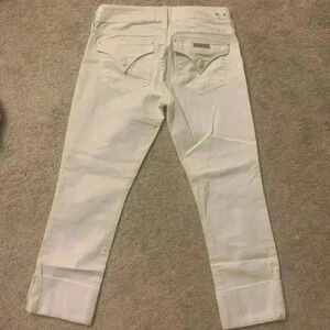 NWOT Hudson Ginny crop jeans in white size 26